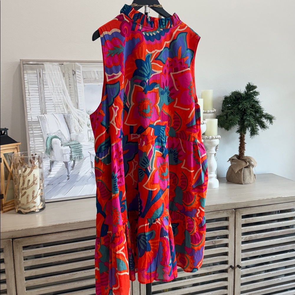 Sugarlips Red Multicolor Dress - Picture 5 of 7